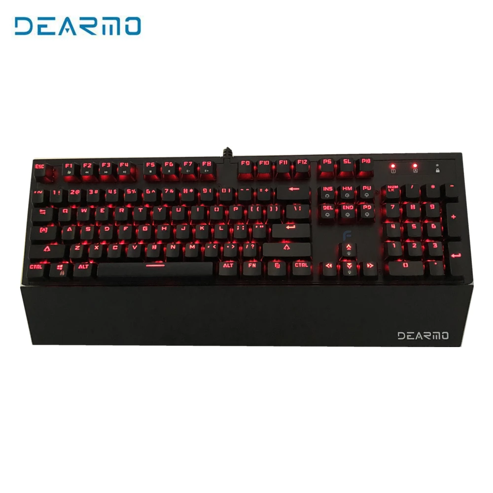 DEARMO Waterproof Gaming Wired Mechanical Keyboard Backlight Game Key for Computer Laptop Gamer
DEARMO Waterproof Gaming Wired Mechanical Keyboard Backlight Game Key for Computer Laptop Gamer