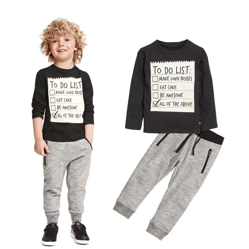 TELOTUNY Kids boys clothes set Handsome tops T-shirt Trouser children clothing a801 3
TELOTUNY Kids boys clothes set Handsome tops T-shirt Trouser children clothing a801 3