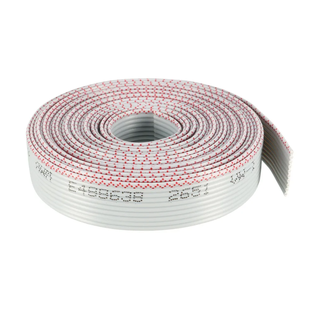Uxcell 1Pcs Gray 3 Meters Long 10P Jumper Wire 1.27mm Pitch Ribbon Cable Breadboard DIY for Digital Cameras Camcorders etc
Uxcell 1Pcs Gray 3 Meters Long 10P Jumper Wire 1.27mm Pitch Ribbon Cable Breadboard DIY for Digital Cameras Camcorders etc