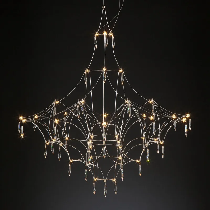 Modern Crystal Chandelier A Art Decor Suspension LED Lamp For Living Room Dining Room Bedroom Home Lighting Chandelier PA0091
Modern Crystal Chandelier A Art Decor Suspension LED Lamp For Living Room Dining Room Bedroom Home Lighting Chandelier PA0091