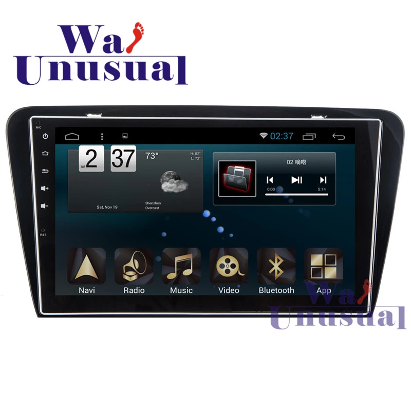 

WANUSUAL 10.1" Android 6.0 GPS Navigation For Skoda Octavia 2014 2015 2016 With GPS BT WIFI 3G 1024*600 Map Quad Core 32G 2G RAM