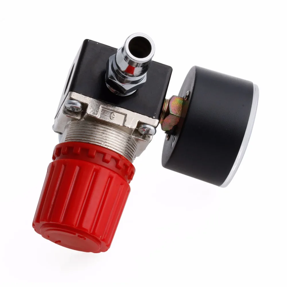 1/4" Air Compressor Regulator Pressure Switch Control 180PSI Relief Valve Gauges
1/4" Air Compressor Regulator Pressure Switch Control 180PSI Relief Valve Gauges