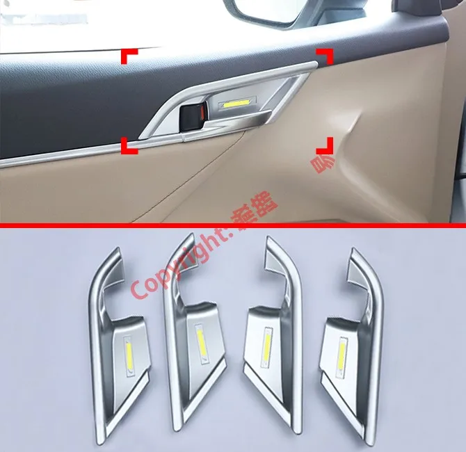 ABS Pearl Chrome Interior Door Handle Cover Trim For Toyota Camry MK8 2018 2019
ABS Pearl Chrome Interior Door Handle Cover Trim For Toyota Camry MK8 2018 2019