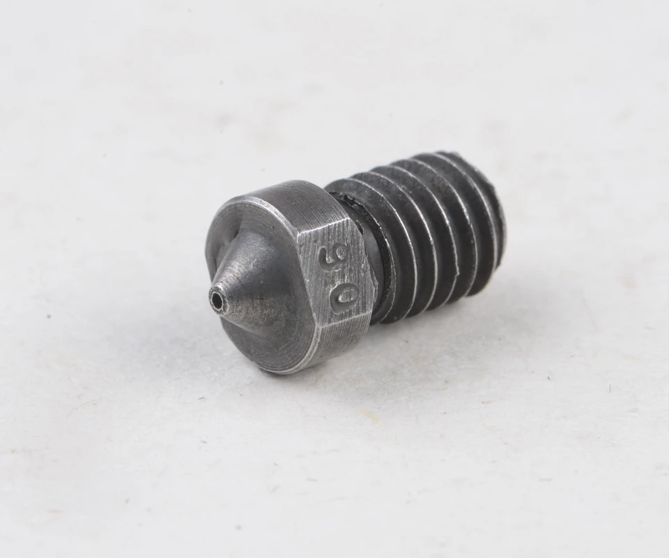 3D printer accessories Top quality A2 Hardened Steel V6 Nozzles for printing PEI PEEK or Carbon fiber filament for E3D HOTEND
3D printer accessories Top quality A2 Hardened Steel V6 Nozzles for printing PEI PEEK or Carbon fiber filament for E3D HOTEND