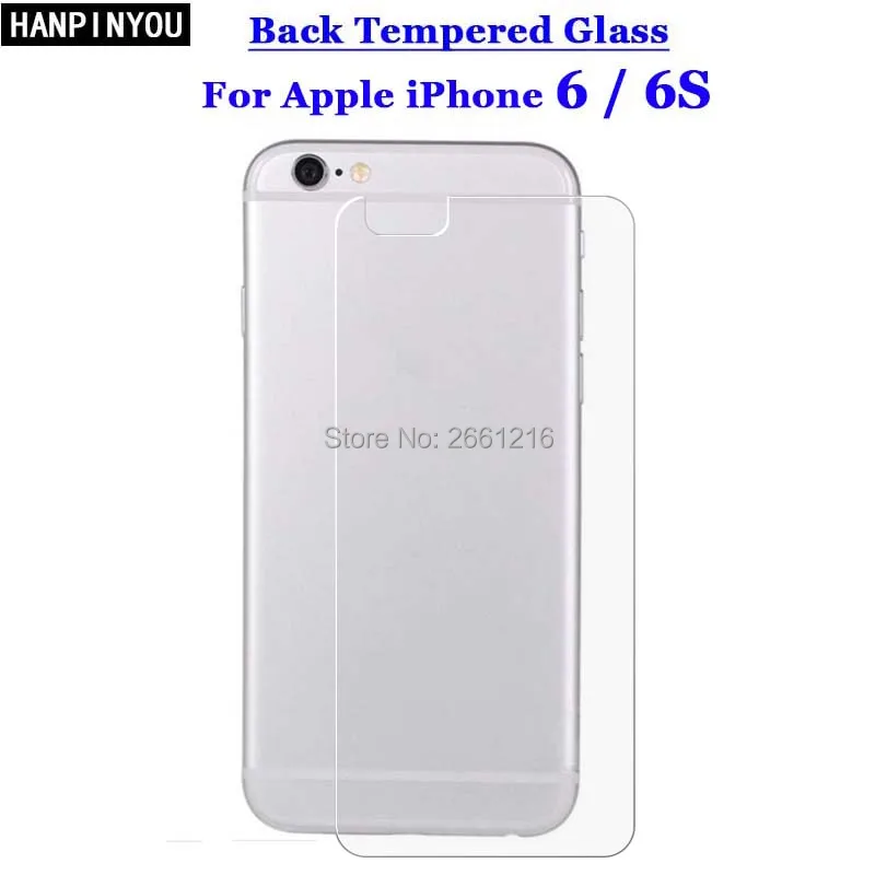 For Apple iPhone 6 6s Back Rear Tempered Glass 9H 2.5D Premium Screen Protector Film For Apple 4.7" iPhone 6 / 6S
For Apple iPhone 6 6s Back Rear Tempered Glass 9H 2.5D Premium Screen Protector Film For Apple 4.7" iPhone 6 / 6S
