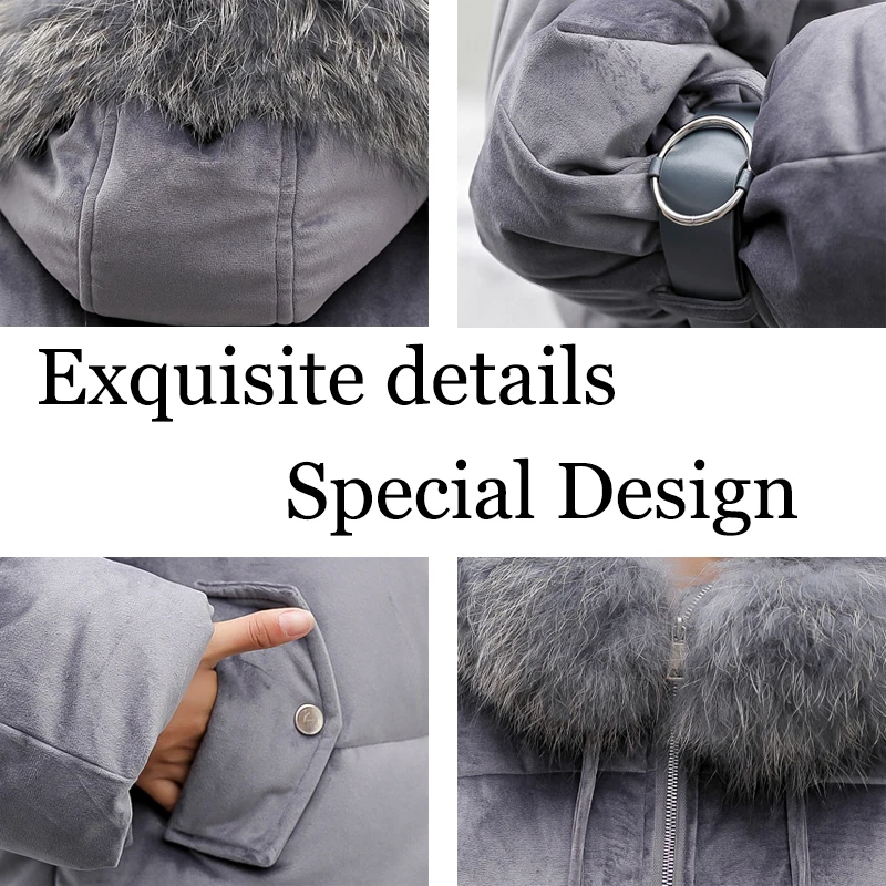 2019 New Velvet Women Winter Jacket With Fur Hooded Ladies Sweet Coat Short Cotton Padded Parka
2019 New Velvet Women Winter Jacket With Fur Hooded Ladies Sweet Coat Short Cotton Padded Parka