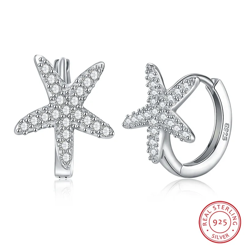 2021 New Sterling Exquisite Star CZ Hoop Earrings Women Fashion Cute for Girls Simple Elegant Earring
2021 New Sterling Exquisite Star CZ Hoop Earrings Women Fashion Cute for Girls Simple Elegant Earring