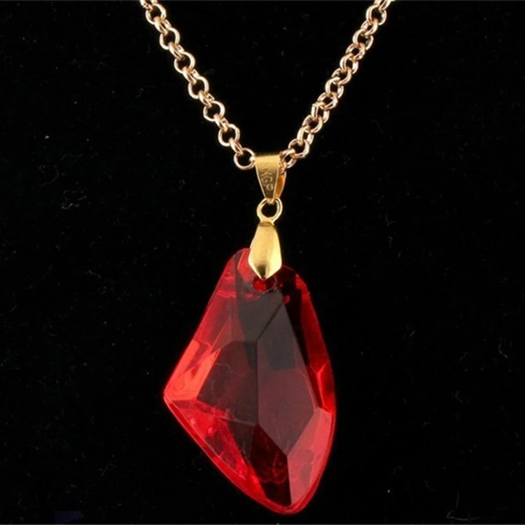 Magic Stone Necklace Red Acrylic Fashion Popular Sparkling Wizard Amulet Pendant New Hot Movie Jewelry Women Wholesale Lots Bulk
Magic Stone Necklace Red Acrylic Fashion Popular Sparkling Wizard Amulet Pendant New Hot Movie Jewelry Women Wholesale Lots Bulk