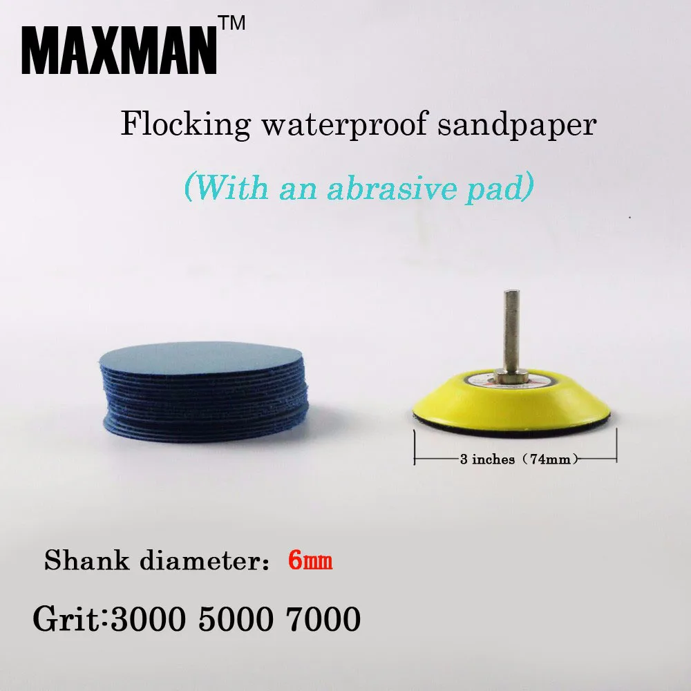30 pcs 3 Inches Sanding Tool Waterproof Sanding Paper Disc Electric Grinder Accessories Sanding Tool Grinding Fixture Abrasive
30 pcs 3 Inches Sanding Tool Waterproof Sanding Paper Disc Electric Grinder Accessories Sanding Tool Grinding Fixture Abrasive