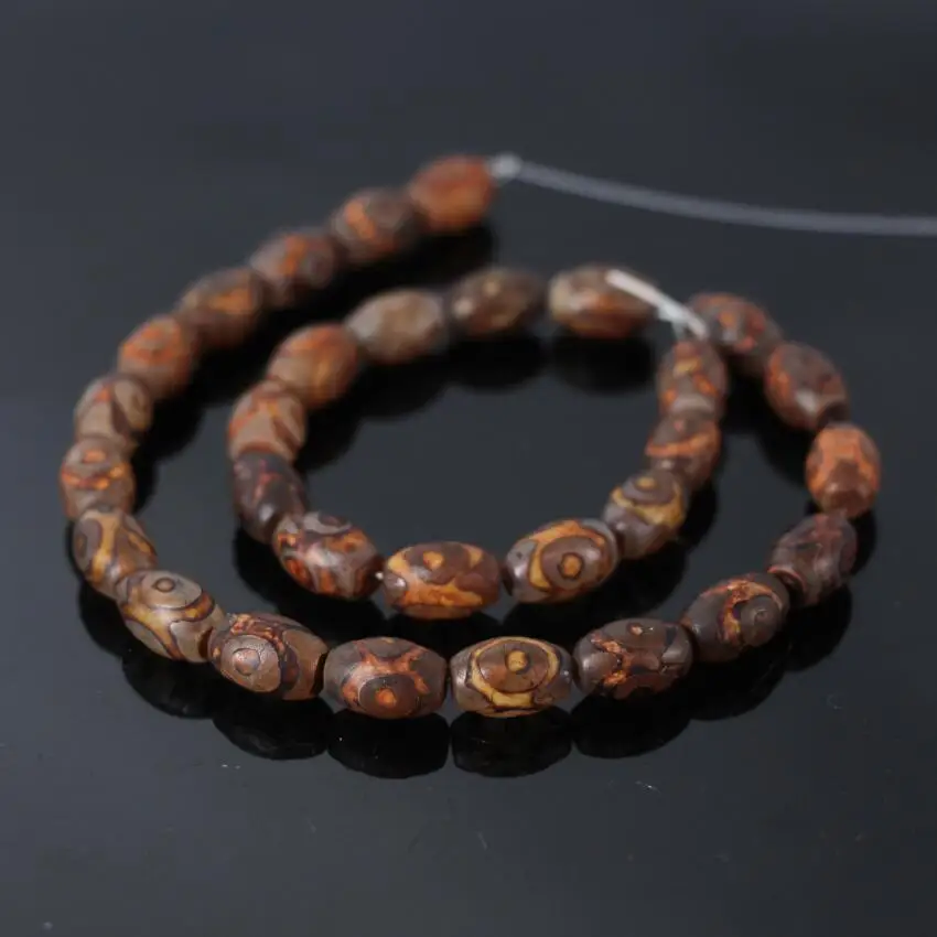 2Strands/lot 8x12mm Natural Stone 3-Eye Tibetan Dzi Oval/Rice Shape Beads,Tibetan Agates Dzi Beads Wholesale DIY Jewelry Making
2Strands/lot 8x12mm Natural Stone 3-Eye Tibetan Dzi Oval/Rice Shape Beads,Tibetan Agates Dzi Beads Wholesale DIY Jewelry Making