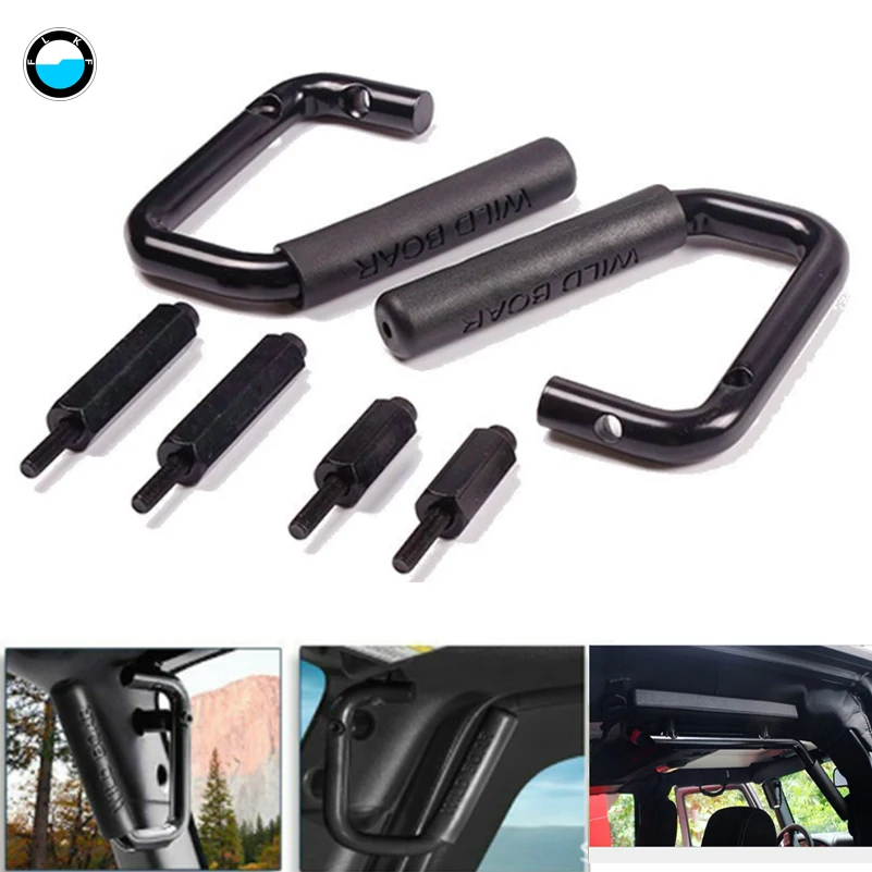 Solid Steel Before / after Grab Handles Interior Side Grab Handle Bar for Jeep Wrangler Jk Rubicon Sahara Sport 2/4 Door.
Solid Steel Before / after Grab Handles Interior Side Grab Handle Bar for Jeep Wrangler Jk Rubicon Sahara Sport 2/4 Door.
