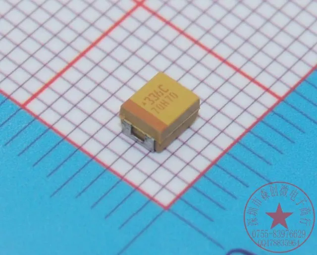 SMD Танталовый конденсатор/33 мкФ 10% 16 В Тип B 3528 TAJB336K016RNJ Оригинал AVX | Обустройство