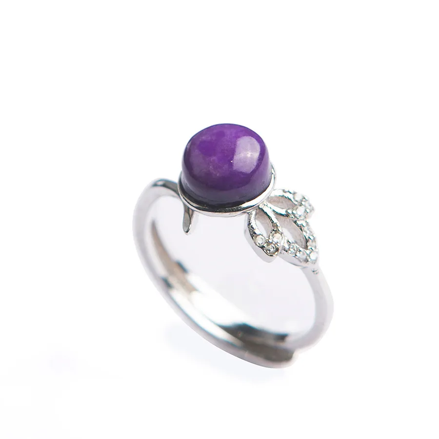 Натуральные драгоценные камни sugilite, фиолетовый кристалл, круглые камни, бусины для женщин, регулируемый размер, кольцо 7*7 мм
Натуральные драгоценные камни sugilite, фиолетовый кристалл, круглые камни, бусины для женщин, регулируемый размер, кольцо 7*7 мм