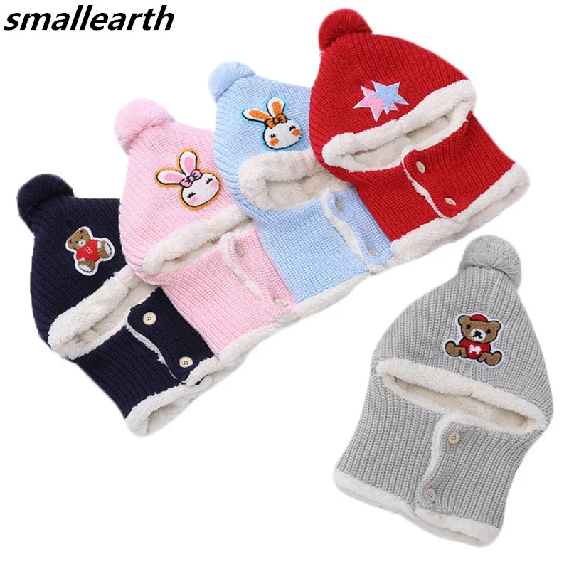 Autumn Winter Children Hats Baby Scarf Thick Pom Pom Ball Hat Kids Beanies Cap Set Girls Boys Warm Wool Hooded Hat Toddler Caps
Autumn Winter Children Hats Baby Scarf Thick Pom Pom Ball Hat Kids Beanies Cap Set Girls Boys Warm Wool Hooded Hat Toddler Caps