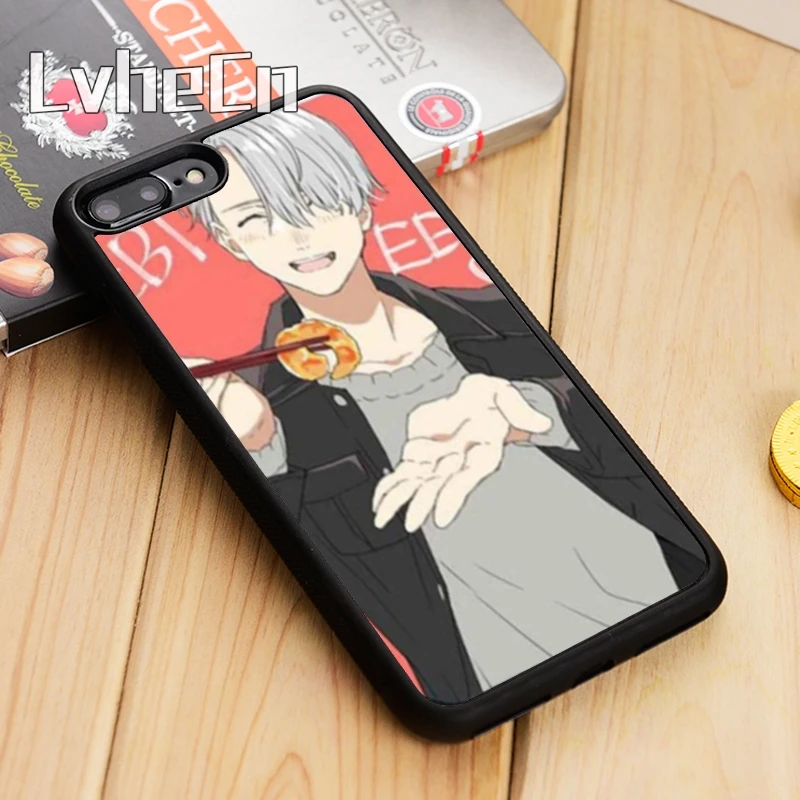 LvheCn YURI on ICE Viktor Katsuki чехол для телефона iPhone 5 6 6s 7 8 plus 11 12 Pro X XR XS max Samsung S7 edge S8 S9 S10 |