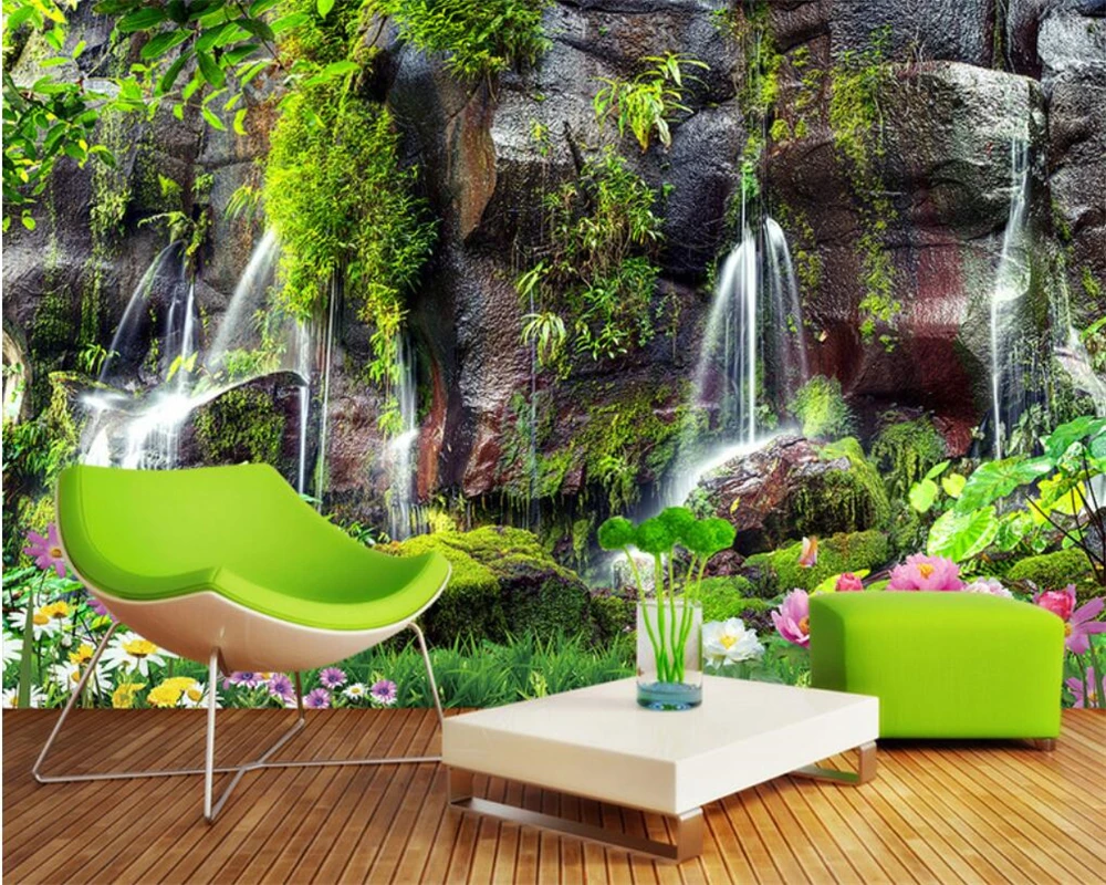 Beibehang 3 d Photo Wallpaper Mural Garden View Waterfall Photo HD Landscape Sofa TV Background Wall 3 d Wallpaper Mural
Beibehang 3 d Photo Wallpaper Mural Garden View Waterfall Photo HD Landscape Sofa TV Background Wall 3 d Wallpaper Mural