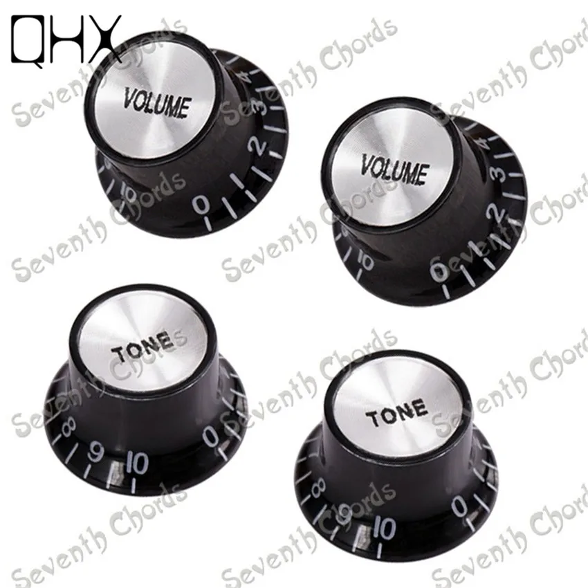 QHX 20PCS 5 Sets Black Electric Bass Guitar Speed Control Knobs Buttons Musical instrument guitar accessories parts
QHX 20PCS 5 Sets Black Electric Bass Guitar Speed Control Knobs Buttons Musical instrument guitar accessories parts