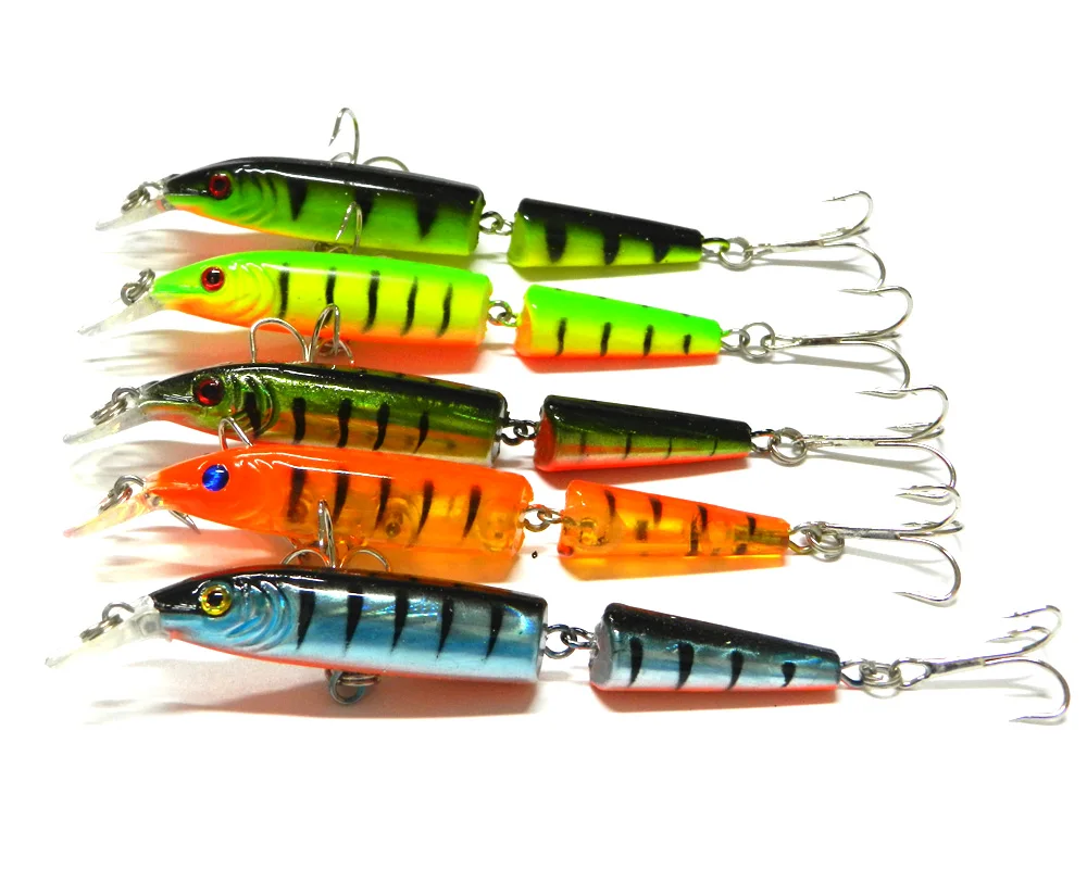 5PCS/Set 5 Colors 10cm/9.6g Minnow Fishing Lure 3D Eyes 4# Hook Wobbler Crankbait Floating Fishing Tackle Artificial Bait Lures
5PCS/Set 5 Colors 10cm/9.6g Minnow Fishing Lure 3D Eyes 4# Hook Wobbler Crankbait Floating Fishing Tackle Artificial Bait Lures