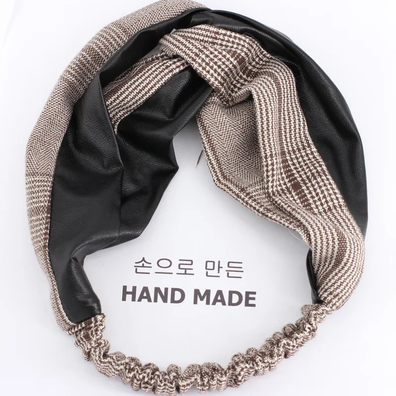 2019 Women Twisted Headbands Fashion Plaided Patchwork Knotted Headwrap For Women Girls Turban Elastic Hair Accessories
2019 Women Twisted Headbands Fashion Plaided Patchwork Knotted Headwrap For Women Girls Turban Elastic Hair Accessories