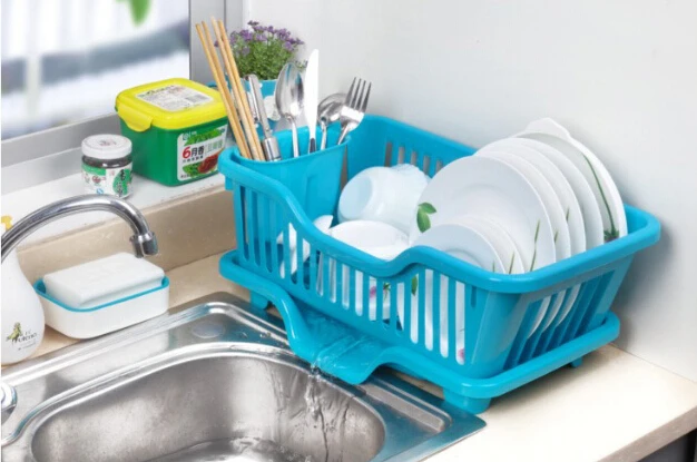 1PC Multi-functional Plastic Non-folding Storage Rack Dish Plate Bowl Drying Rack with Drainer Storage Holder Kitchen JH 0760
1PC Multi-functional Plastic Non-folding Storage Rack Dish Plate Bowl Drying Rack with Drainer Storage Holder Kitchen JH 0760