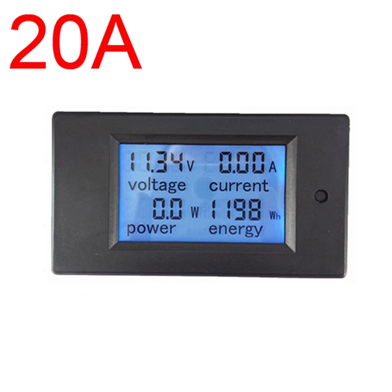 От 0 до 20 a DC LCD дисплей DC Многофункциональный счетчик Wh, kWh, ампер, напряжение, мощность, счетчик энергии, DC Многофункциональный панельный счетчик
От 0 до 20 a DC LCD дисплей DC Многофункциональный счетчик Wh, kWh, ампер, напряжение, мощность, счетчик энергии, DC Многофункциональный панельный счетчик
