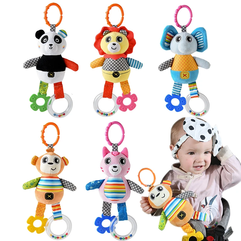 Infant Baby Rattles Toys Cartoon Animal Plush Doll Baby Crib Bed Hanging Bells Toys Teething Safe Development Rattle Toys 30%off
Infant Baby Rattles Toys Cartoon Animal Plush Doll Baby Crib Bed Hanging Bells Toys Teething Safe Development Rattle Toys 30%off