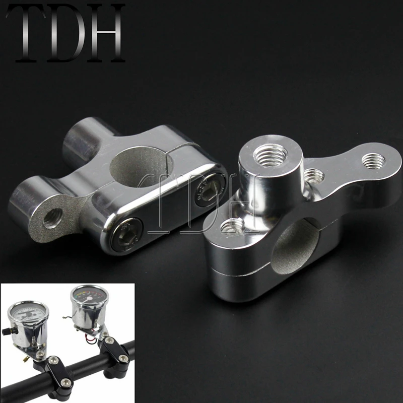 Universal Motorcycle Chrome 1" Handlebar Risers With Meter Bracket 25.4mm Handlebar Clamp For Harley Sportster models 2004-2019
Universal Motorcycle Chrome 1" Handlebar Risers With Meter Bracket 25.4mm Handlebar Clamp For Harley Sportster models 2004-2019
