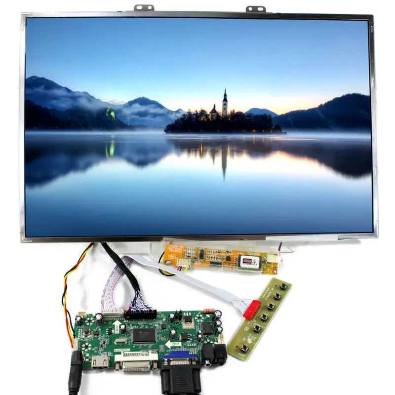 17 inch 1920x1200 lcd panel (One of B170UW01 LTN170U1 LTN170CT05 LP171WU2) work with HD MI VGA DV Audio LCD Controller board
17 inch 1920x1200 lcd panel (One of B170UW01 LTN170U1 LTN170CT05 LP171WU2) work with HD MI VGA DV Audio LCD Controller board