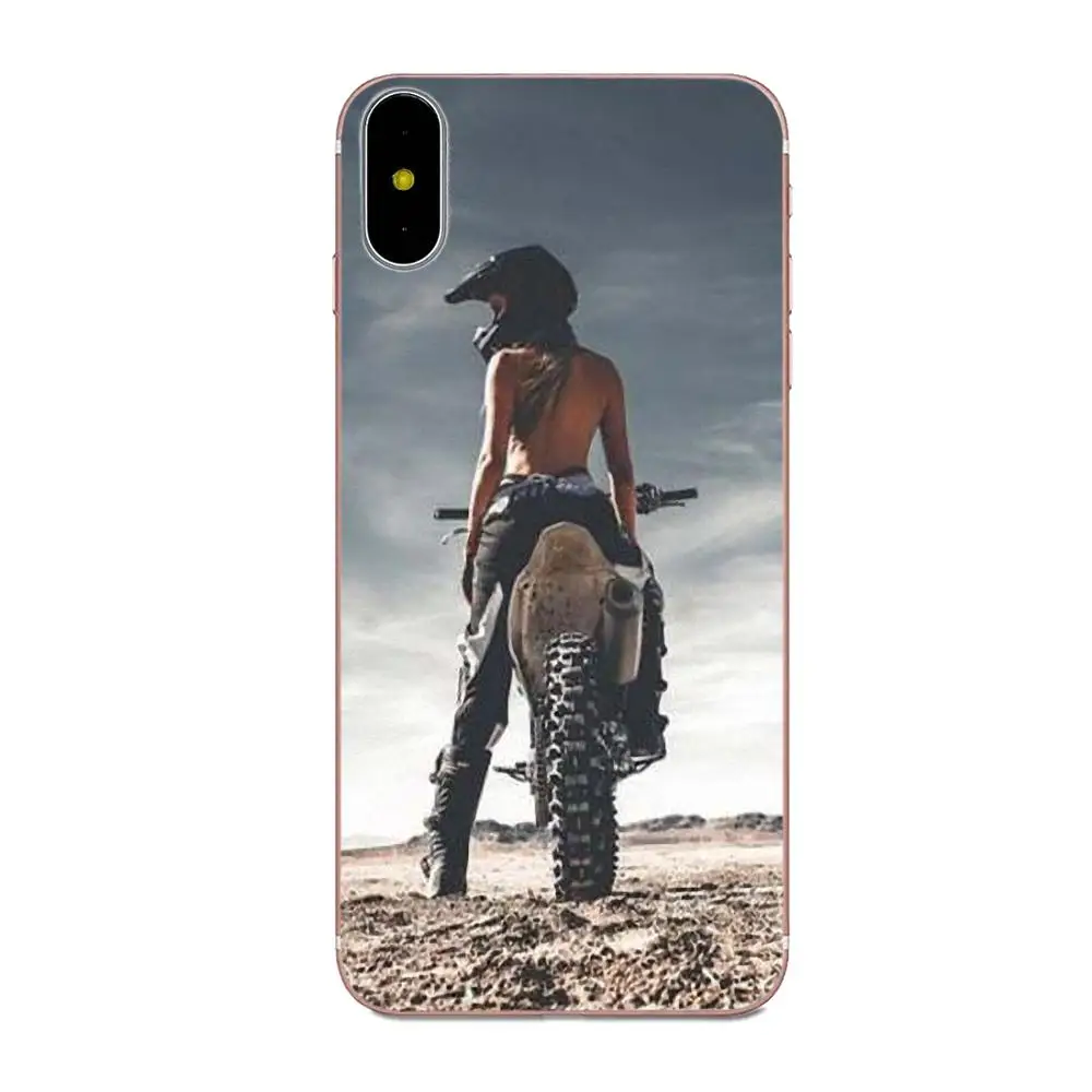 Motocross Show Soft Silicone TPU Transparent Phone Covers Case For Apple iPhone X XS Max XR 4 4S 5 5C 5S SE 6 6S 7 8 Plus | Мобильные