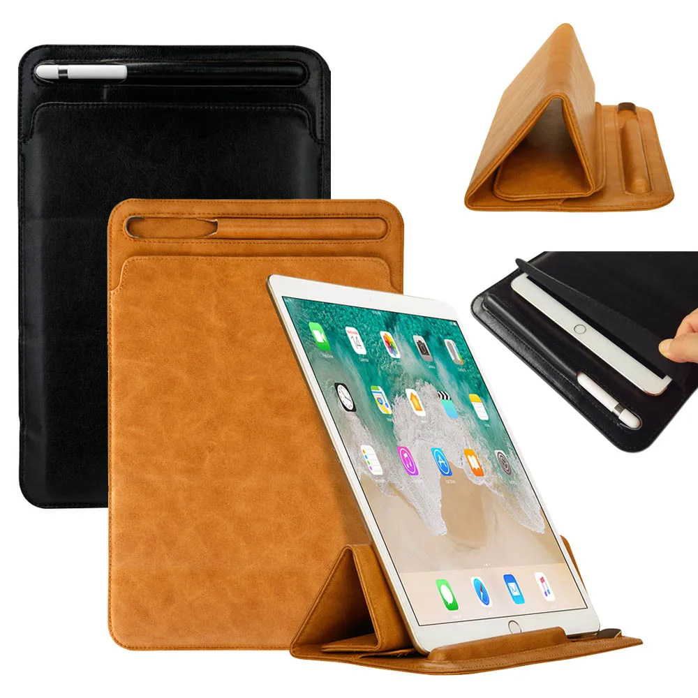 Eagwell PU Leather Case Sleeve Bag For iPad Pro 10.5 & Pro 9.7 2017 Fashion Soft Folding Sleeve Bag with Pencil Slot Holder
Eagwell PU Leather Case Sleeve Bag For iPad Pro 10.5 & Pro 9.7 2017 Fashion Soft Folding Sleeve Bag with Pencil Slot Holder