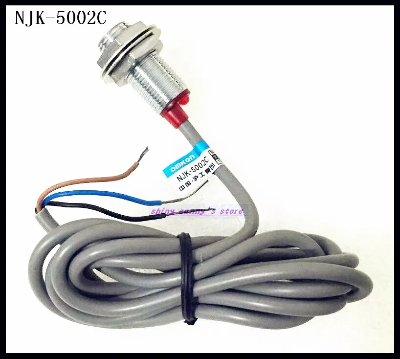 5Pcs/Lot NJK-5002C 6-36VDC 3 Wire NPN NO 10mm Detective Distance Hall Sensor Proximity Switch Brand New
5Pcs/Lot NJK-5002C 6-36VDC 3 Wire NPN NO 10mm Detective Distance Hall Sensor Proximity Switch Brand New