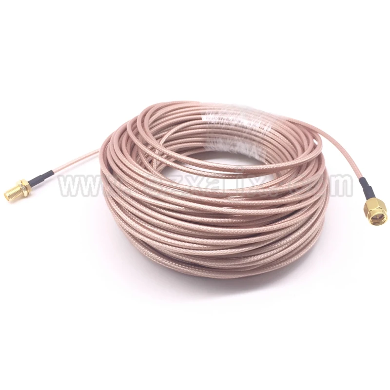 JX Antenna extension cord RF coaxial Cable SMA male to SMA female RG316 cable 10m for 3G 4G WIFI antenna SMA connector Pigtail
JX Antenna extension cord RF coaxial Cable SMA male to SMA female RG316 cable 10m for 3G 4G WIFI antenna SMA connector Pigtail