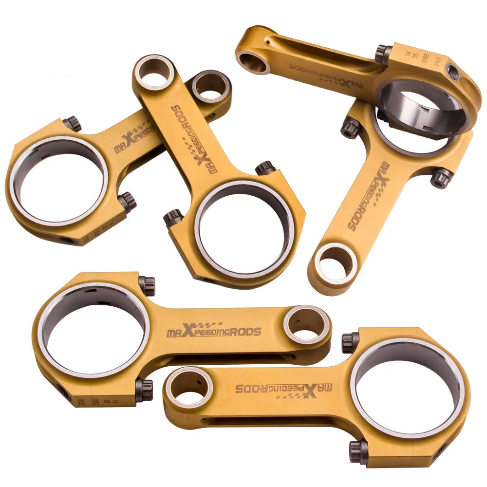 Forged Steel H-Beam Connecting Rod Con Rods for Porsche 911 Carrera 3.0 127.8mm ARP 2000
Forged Steel H-Beam Connecting Rod Con Rods for Porsche 911 Carrera 3.0 127.8mm ARP 2000
