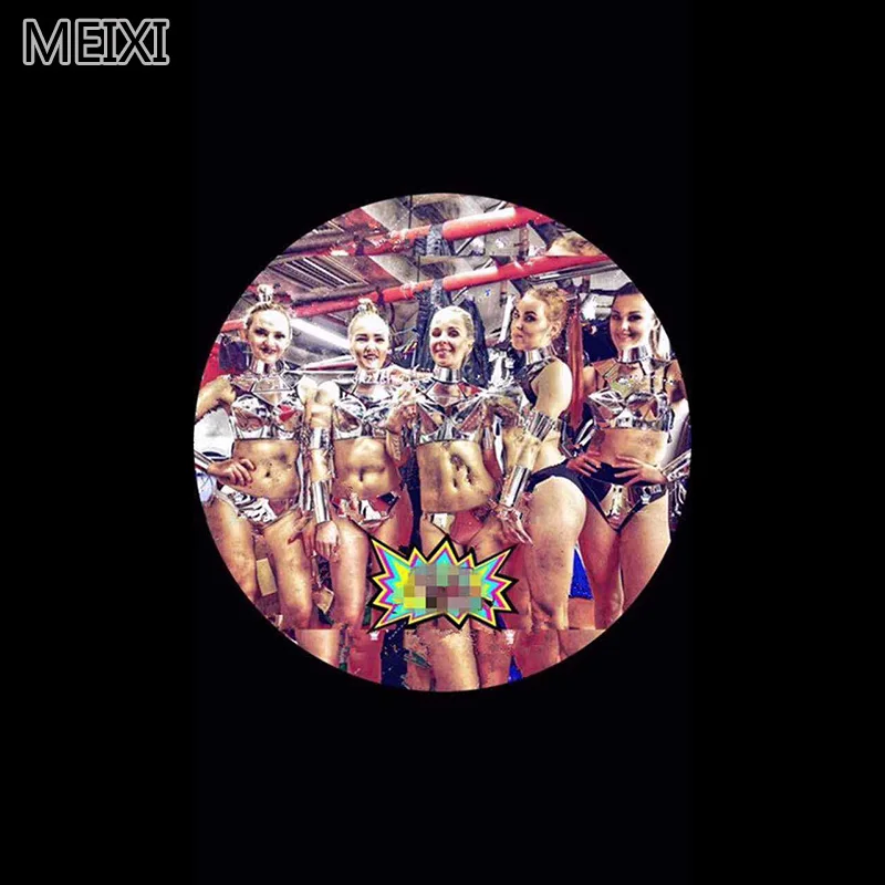 GAGAcool personality metallic texture luminous material party nightclub bar concert DJ singer/dancer costumes
GAGAcool personality metallic texture luminous material party nightclub bar concert DJ singer/dancer costumes