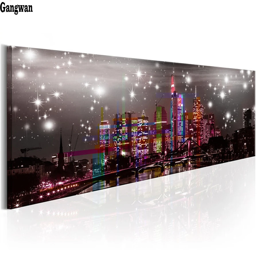 5D Diy Diamond painting cross stitch City Building Night Scenery Diamond Embroidery Full square round Drill Christmas gift
5D Diy Diamond painting cross stitch City Building Night Scenery Diamond Embroidery Full square round Drill Christmas gift