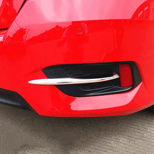 2pcs SUS304 Stainles Steel Rear Fog Light Trim Car Styling Cover Accessories For Honda Civic 10th Gen 2016 2017
2pcs SUS304 Stainles Steel Rear Fog Light Trim Car Styling Cover Accessories For Honda Civic 10th Gen 2016 2017