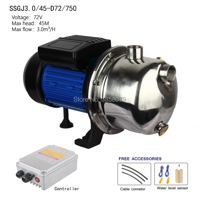Automatic DC Surface Solar Pumps , Solar Surface Pump centrifugal solar jet pump SSGJ3.0/45-D72/750
Automatic DC Surface Solar Pumps , Solar Surface Pump centrifugal solar jet pump SSGJ3.0/45-D72/750