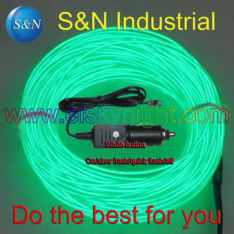 DC12V cigar plug el wire controller/driver/inverter+3meter Green el wire/ strip for car decoration fast free shipping
DC12V cigar plug el wire controller/driver/inverter+3meter Green el wire/ strip for car decoration fast free shipping