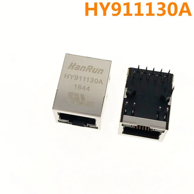Новый и оригинальный сетевой трансформатор HY911130A HanRun RJ45|Кабельные наконечники| |