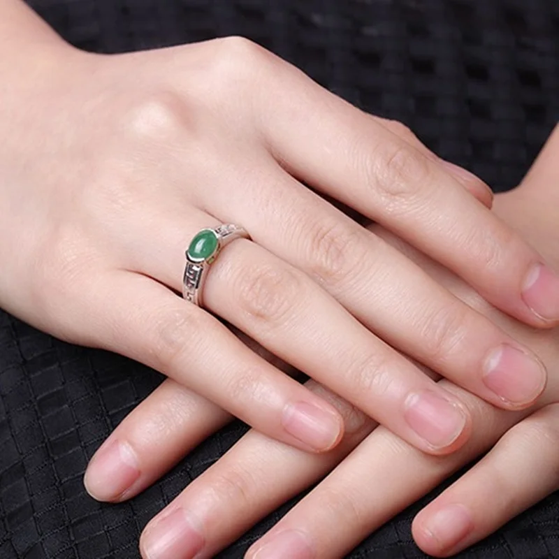 OMHXZJ Wholesale European Fashion Woman Man Party Wedding Gift Oval Green White Chalcedony 18KT White Gold Ring RR700
OMHXZJ Wholesale European Fashion Woman Man Party Wedding Gift Oval Green White Chalcedony 18KT White Gold Ring RR700
