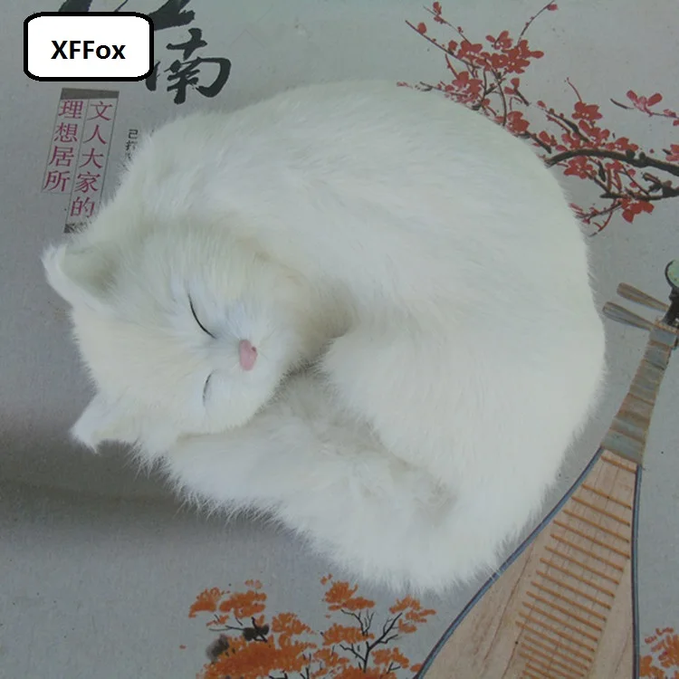 white real life sleeping cat model plastic&furs simulation cat doll gift about 25x20x11cm xf1343
white real life sleeping cat model plastic&furs simulation cat doll gift about 25x20x11cm xf1343