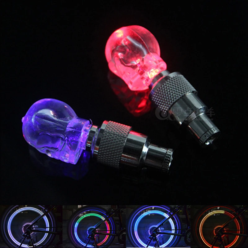 2pcs Skull MIX LED Flash Light Neon Lamp Night Bike Car Tire Tyre Wheel Valve Bicycle Bike Light Caps SM023
2pcs Skull MIX LED Flash Light Neon Lamp Night Bike Car Tire Tyre Wheel Valve Bicycle Bike Light Caps SM023