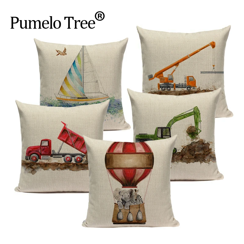 Nordic Linen Cartoon Red car decorative cushion covers 45Cmx45Cm Square Home Decorating Printing Dropshipping throw pillows
Nordic Linen Cartoon Red car decorative cushion covers 45Cmx45Cm Square Home Decorating Printing Dropshipping throw pillows