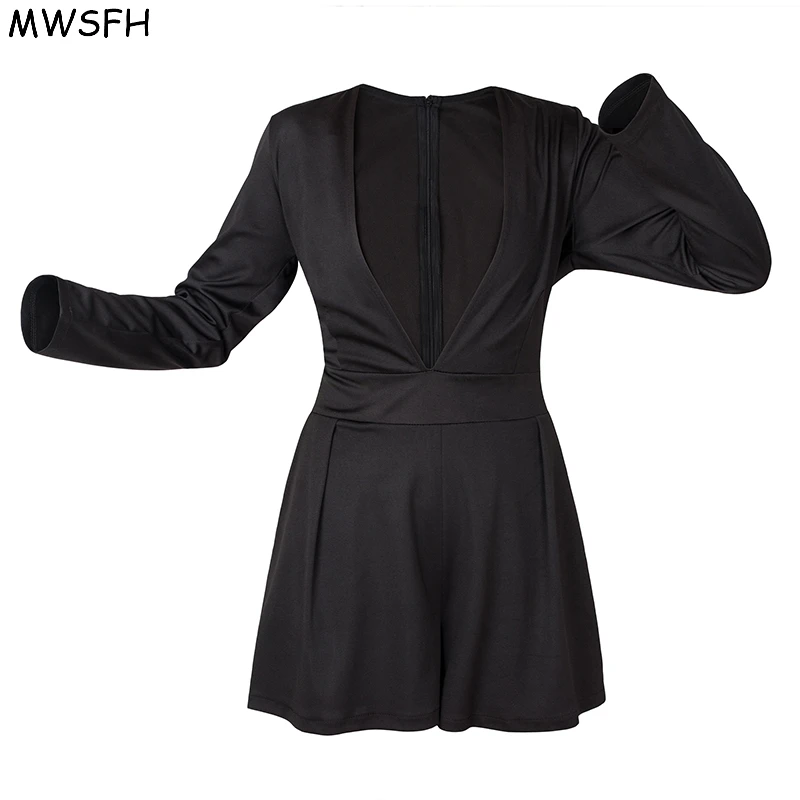 MWSFH Woman Tight Bodysuit Sexy Overalls Night Club Rompers Party Playsuit Bodycon Jumpsuit Macacao Deep V neck Jumpsuit Black
MWSFH Woman Tight Bodysuit Sexy Overalls Night Club Rompers Party Playsuit Bodycon Jumpsuit Macacao Deep V neck Jumpsuit Black