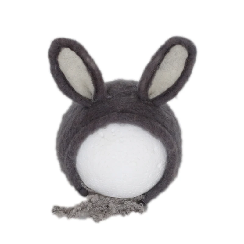 Grey Baby Boy Hat Photography props Newborn Felted Wool Hat Handmade Rabbit Lovely Infant Bunny Bonnet Baby Photo Prop Cap
Grey Baby Boy Hat Photography props Newborn Felted Wool Hat Handmade Rabbit Lovely Infant Bunny Bonnet Baby Photo Prop Cap