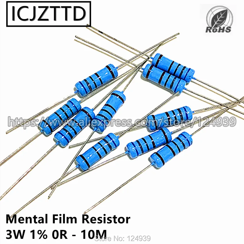 10pcs 3W 1% 3W Mental Film Resistor 1% 360K 390K 430K 470K 510K 560K 620K 680K 750K 820K 910K 1M 1.2M 1.5M 1.8M 2M 2.2M 2.4M
10pcs 3W 1% 3W Mental Film Resistor 1% 360K 390K 430K 470K 510K 560K 620K 680K 750K 820K 910K 1M 1.2M 1.5M 1.8M 2M 2.2M 2.4M