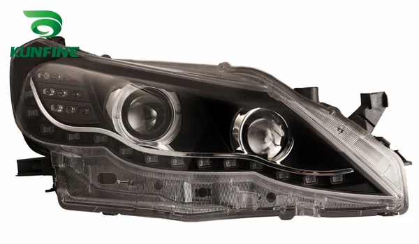 Pair of Car Headlight Assembly For TOYOTA REIZ 2011-UP Tuning Lamp with Angel eyes Bi-xenon Project Lens Daytime Running light
Pair of Car Headlight Assembly For TOYOTA REIZ 2011-UP Tuning Lamp with Angel eyes Bi-xenon Project Lens Daytime Running light