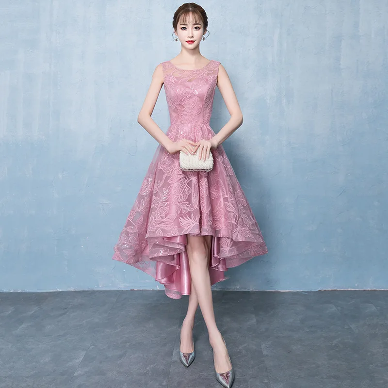 FOLOBE 2020 New Mesh Bodice Elegant Hi-low Party Dress Sleeveless Sheer Back Empire Lace Sequins Maxi Women Formal Dresses
FOLOBE 2020 New Mesh Bodice Elegant Hi-low Party Dress Sleeveless Sheer Back Empire Lace Sequins Maxi Women Formal Dresses