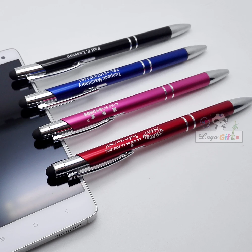 Top FREE personalized metal stylus pens engraved free with your company logo/email/telephone 60pcs a lot 10colors to choose
Top FREE personalized metal stylus pens engraved free with your company logo/email/telephone 60pcs a lot 10colors to choose