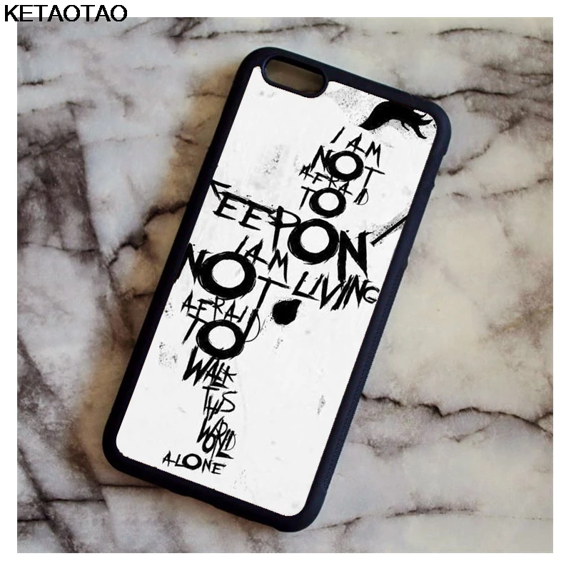 KETAOTAO Gerard Way My Chemical Romance чехлы для телефонов iPhone 4S 5C 5S 6S 7 8 Plus X Samsung чехол Мягкий ТПУ